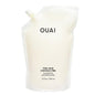 OUAI Fine Hair Shampoo - Volumizing Shampoo for Fine, Flat Strands - Made with Biotin, Keratin & Chia Seed Oil - Strengthens, Nourishes & Thickens - Color-Safe & Sulfate Free Hair Care (10 Fl oz)