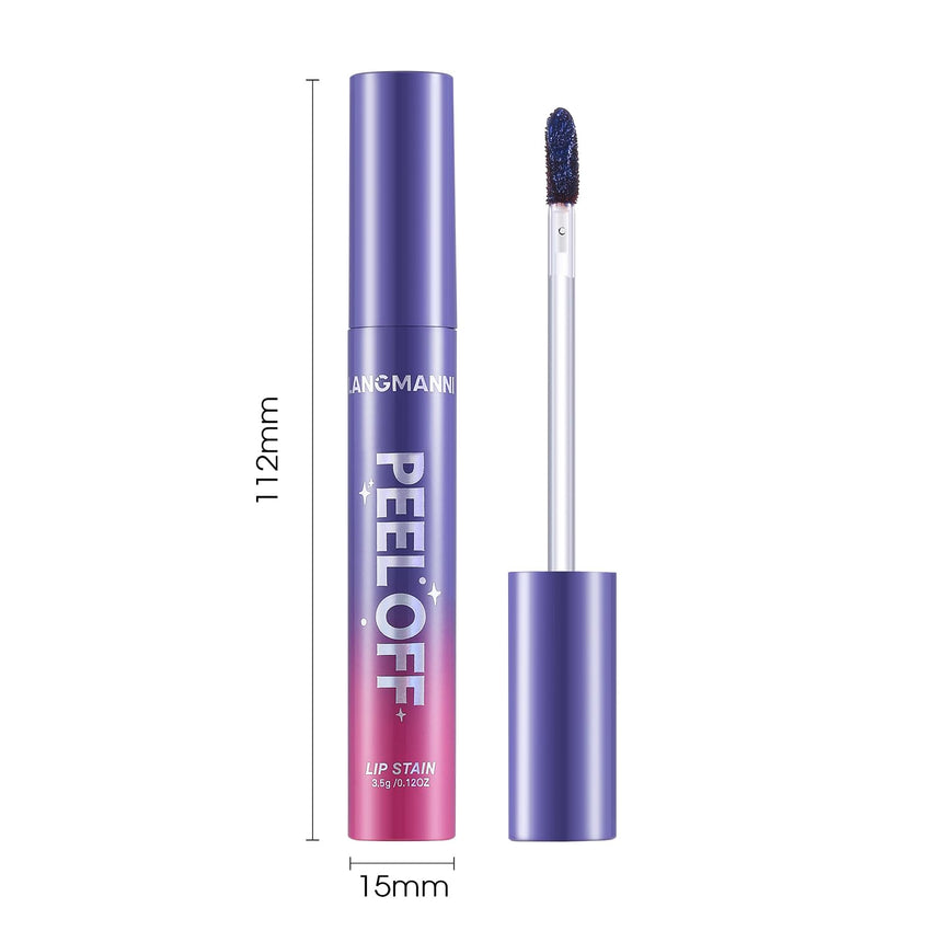 Jolilab Quick Lip Stain Peel Off,Wipe Off,Waterproof,Transfer proof,Highly Pigmented,Ultra Long Lasting Peel Off Lip Makeup With Matte finish for All-day Wear.（Set B）