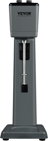VEVOR Milkshake Maker Machine, 375W Commercial Milk Shake Maker Mixer, Single Head Drink Mixer Blender Machine, 3-Speed Milkshake Blender with 27.7oz Stainless Steel Cup for Commercial