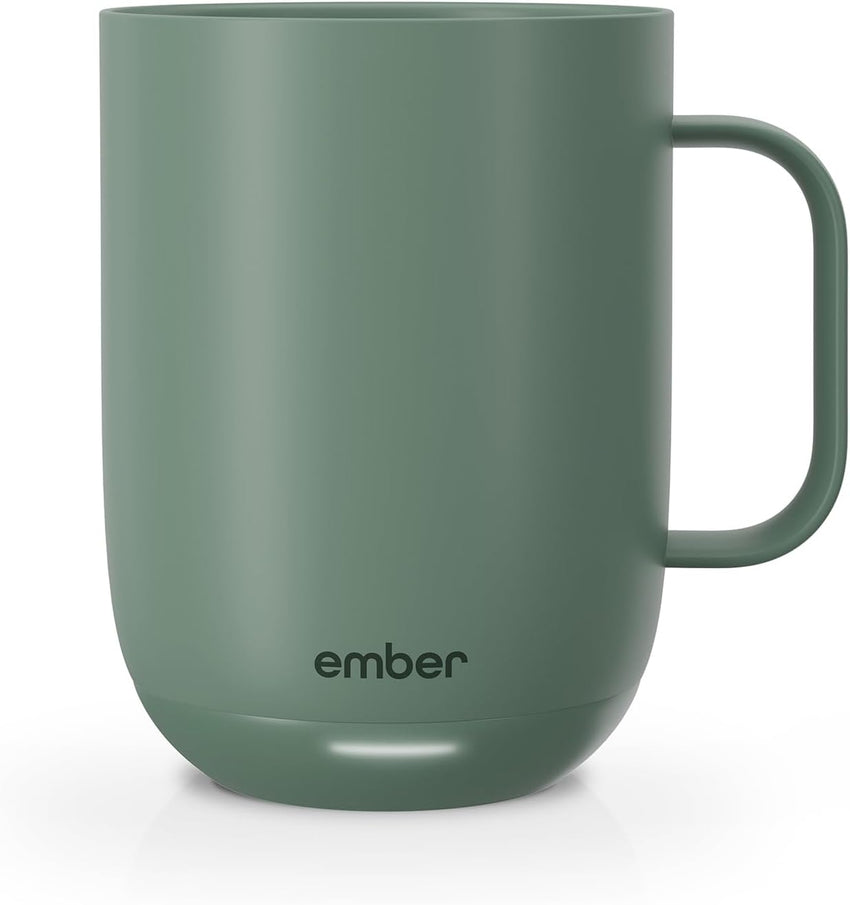 Ember Temperature Control Smart Mug 2, 14 Oz, App-Controlled Heated Coffee Mug with 80 Min Battery Life and Improved Design, White