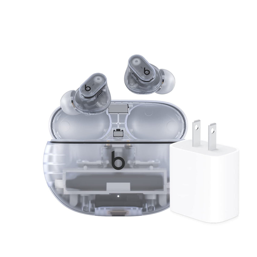 Beats Studio Buds + | True Wireless Noise Cancelling Earbuds, Enhanced Apple & Android Compatibility, Built-in Microphone, Sweat Resistant Bluetooth Headphones, Spatial Audio - Black/Gold