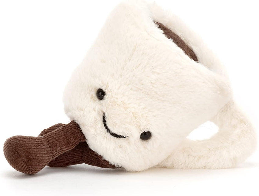 Jellycat Amuseables Espresso Cup Coffee Stuffed Toy, 4 inches - Drink Plush - Fun Gift Idea
