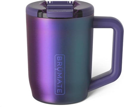 BrüMate Müv - 15oz 100% Leak Proof Insulated Coffee Mug with Handle & Lid - Stainless Steel Coffee Travel Mug - Double Walled Coffee Cup (Sage)