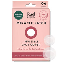 Rael Pimple Patches, Miracle Invisible Spot Cover - Hydrocolloid Acne Pimple Patch, Absorbs Zits & Blemish, Korean Skin Care, 2 Sizes (96 Count)