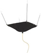 Ceiling Roof Leak Drip Diverter Tarp Heavy Duty Rain Diverter Kit for Roof with Drainage (3' * 3' Khaki)