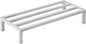 VEVOR Aluminum Dunnage Rack, 48” x 20” Commercial Food Floor Rack, 12” Off the Floor, 1000 lbs Capacity All-Welded Aluminum Storage Rack, for Storage in Restaurants, Kitchens, Garages and Vehicles