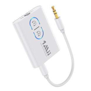 1Mii Bluetooth 5.3 Transmitter Receiver for TV to Wireless Headphones, Dual Link AptX Adaptive/Low Latency/HD Audio, Aux Adapter for Home Stereo, Airplane, Boat, Gym