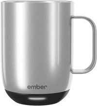 Ember Temperature Control Smart Mug 2, 14 Oz, App-Controlled Heated Coffee Mug with 80 Min Battery Life and Improved Design, White