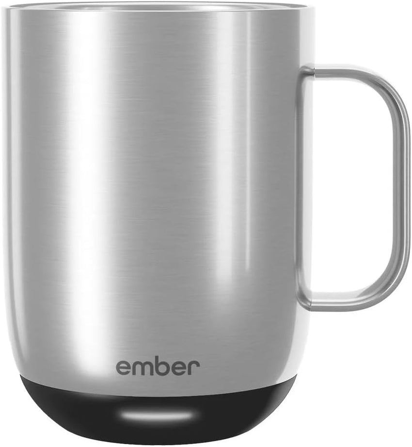 Ember Temperature Control Smart Mug 2, 14 Oz, App-Controlled Heated Coffee Mug with 80 Min Battery Life and Improved Design, White
