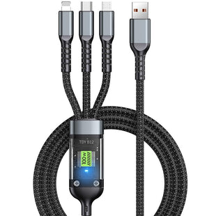 7DAY'S 3 in 1 Multi Charging Cable, 100w Very Very Fast Charge