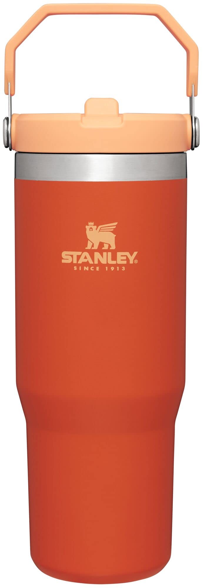 Stanley IceFlow Stainless Steel Tumbler - Vacuum Insulated Water Bottle for Home, Office or Car Reusable Cup with Straw Leak Resistant Flip Cold for 12 Hours or Iced for 2 Days, Navy, 30oz