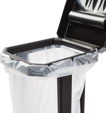 Collapsible Trash Can with Reinforced Legs & 20 Bags – Portable Garbage Bin for Camping, RV, Picnics, Indoor/Outdoor Use, Easy Assembly, Compact Storage, Includes Ground Pegs for Stability
