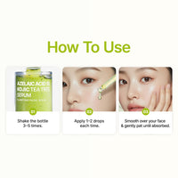 PURITO Azelaic Acid 10% + Kojic Acid + Tea Tree Facial Serum | for Acne & Marks, Breakouts | High-Level Azelaic Acid 10% | Korean skincare, 30mL 1.01 fl.oz
