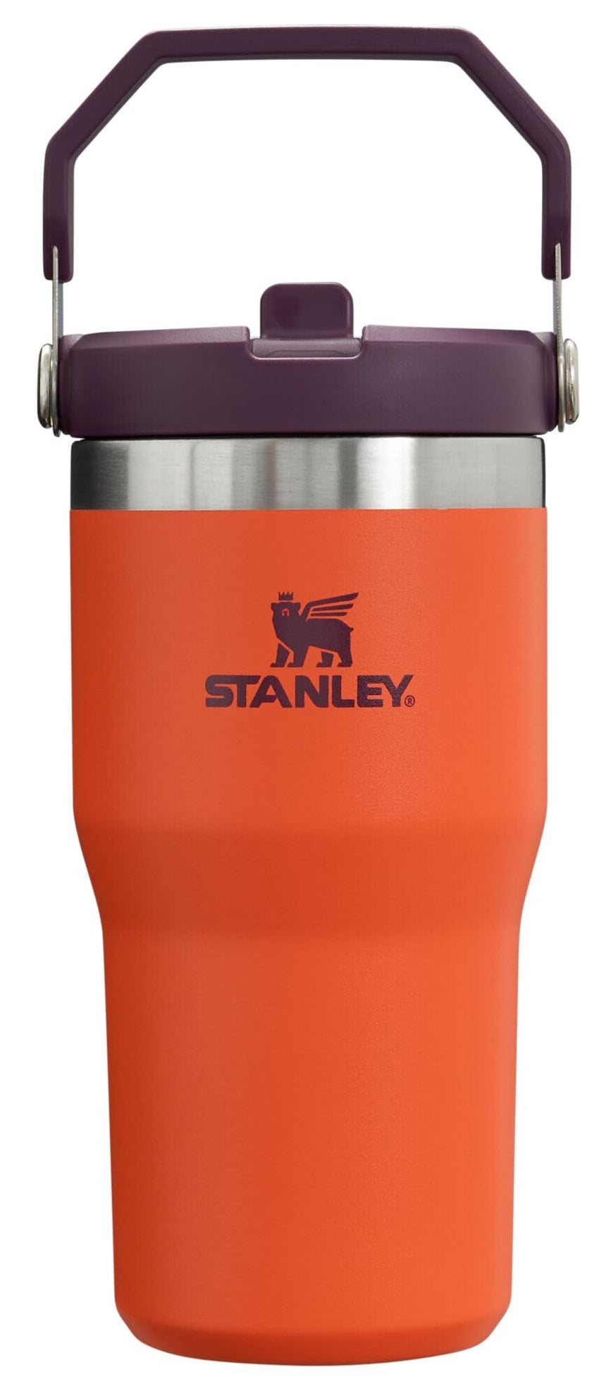 Stanley IceFlow Stainless Steel Tumbler - Vacuum Insulated Water Bottle for Home, Office or Car Reusable Cup with Straw Leak Resistant Flip Cold for 12 Hours or Iced for 2 Days, Navy, 30oz