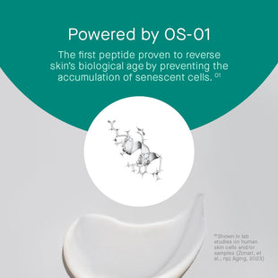 oneskin FACE & EYE OS-01 Peptide Topical Supplement | Skin Longevity Age Reversal Moisturizer and Eye Cream