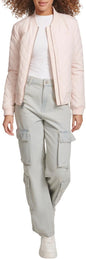Levi's Women's Diamond Quilted Bomber Jacket With Front Pockets - Regular & Plus Sizes
