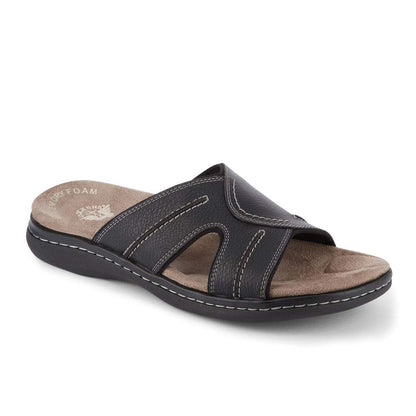 DOCKERS Mens Sunland Casual Slide Sandal, Black, 8 MDOCKERS Mens Sunland Casual Slide Sandal, Black, 8 M