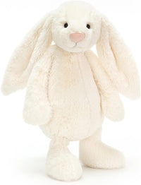 Jellycat Bashful Cream Bunny Stuffed Animal, Large 14 inches - Rabbit and Bunny Plush Toy - Classic Children's Gift