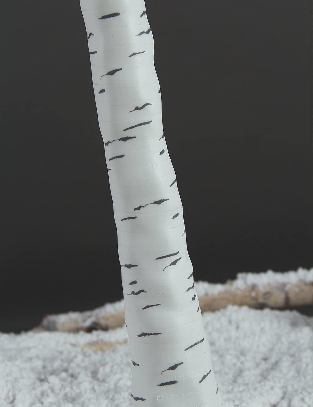 LIGHTSHARE LED Birch Tree Light Set - 4ft, 6ft, 8ft Trees with Warm White Lights - Indoor Outdoor Christmas Wedding Party Decorations (3-Pack)
