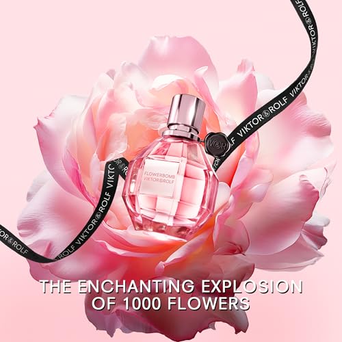 Viktor&Rolf Flowerbomb Eau de Parfum - Warm Floral Perfume for Women 1.7 oz