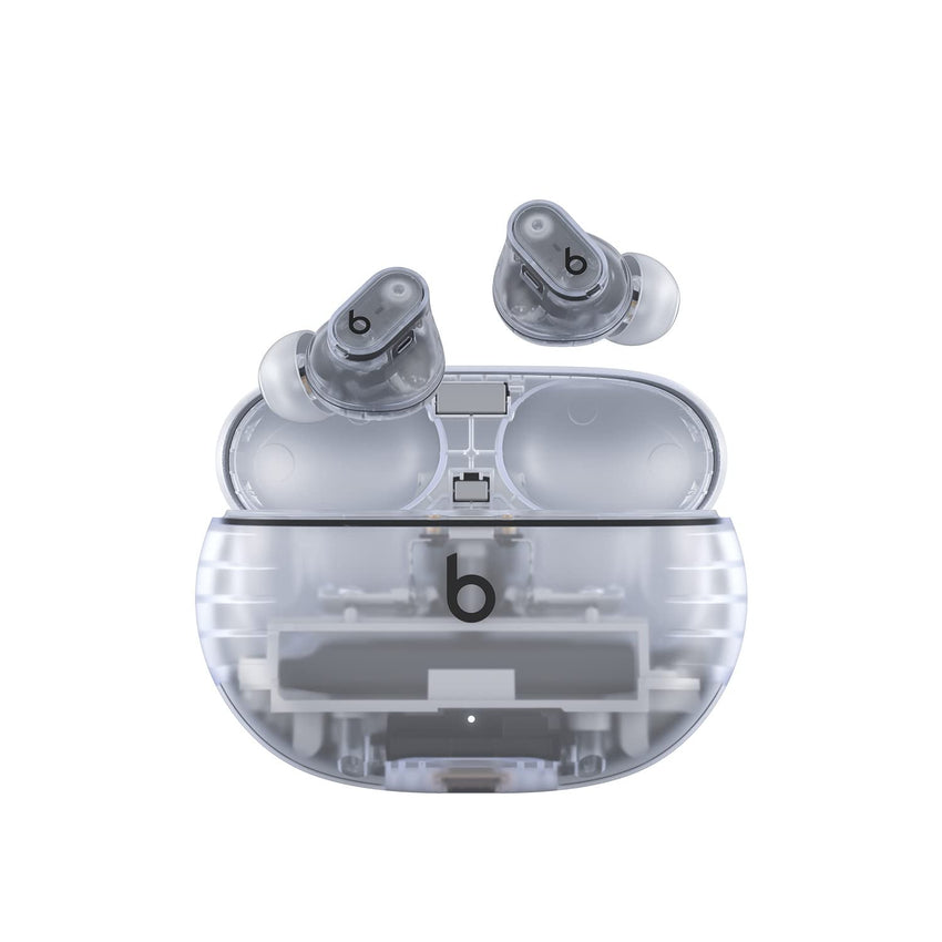 Beats Studio Buds + | True Wireless Noise Cancelling Earbuds, Enhanced Apple & Android Compatibility, Built-in Microphone, Sweat Resistant Bluetooth Headphones, Spatial Audio - Black/Gold