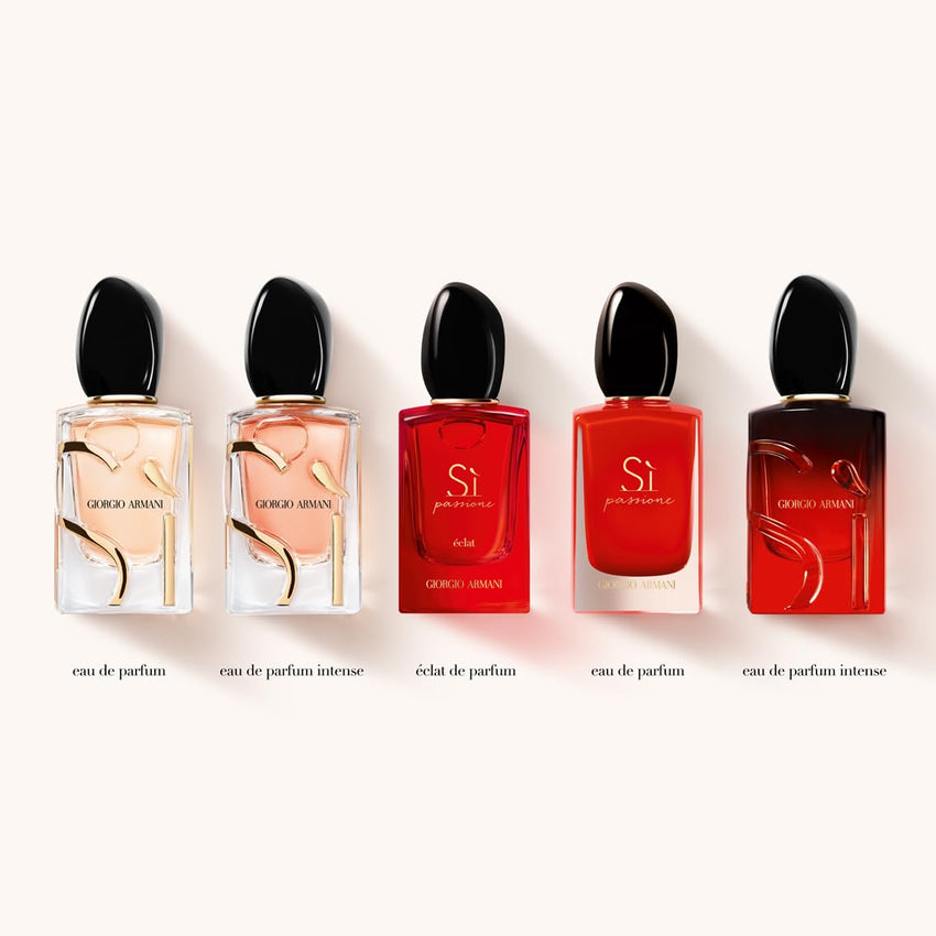 Armani Beauty - Sì - Eau de Parfum - Women's Perfume - Modern Chypre Fragrance - Blackcurrant Nectar, Rose De Mai & Freesia, Patchouli Notes