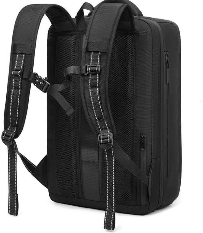 7DAY'S Fiordpack Vacuum Backpack Travel (External Pump, 60L), TSA Lock, Expandable Vacuum Seal Compression Travel Backpack for 17" Laptop, Airline Approved