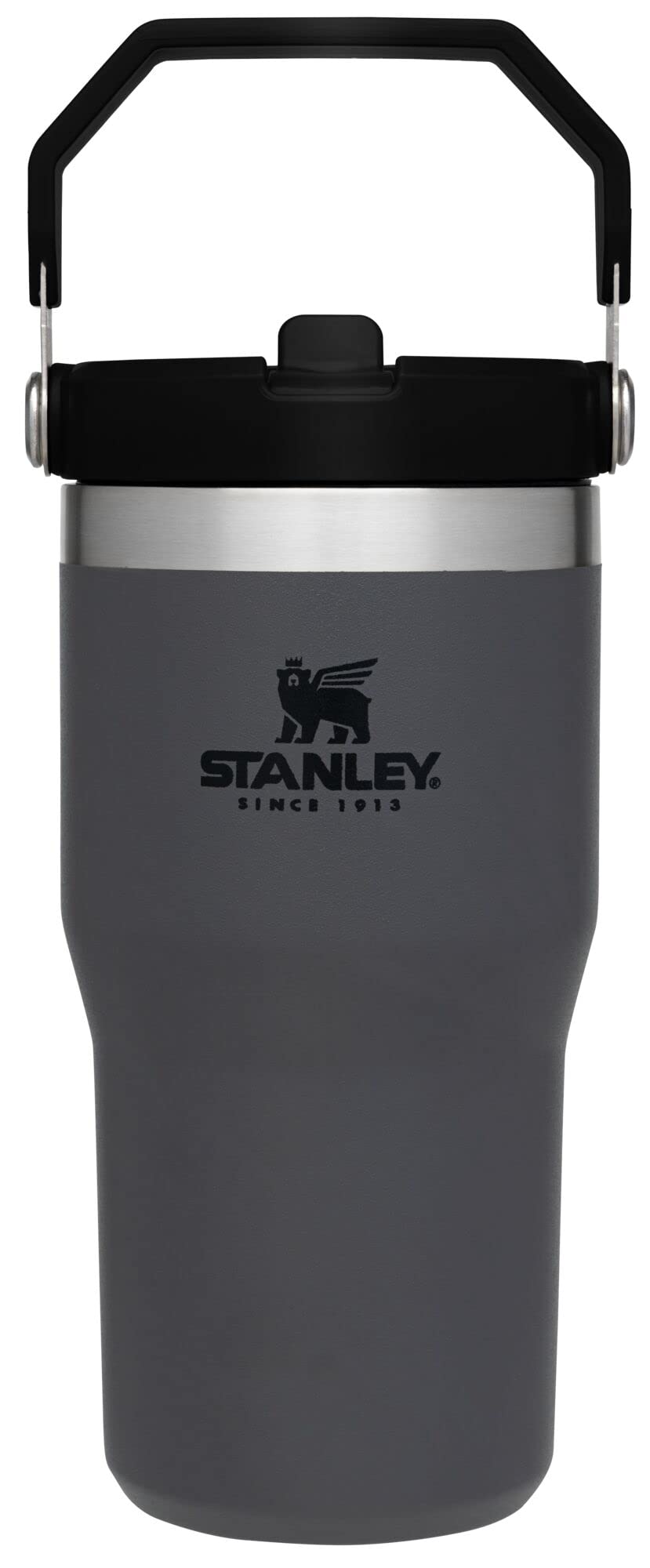 Stanley IceFlow Stainless Steel Tumbler - Vacuum Insulated Water Bottle for Home, Office or Car Reusable Cup with Straw Leak Resistant Flip Cold for 12 Hours or Iced for 2 Days, Navy, 30oz