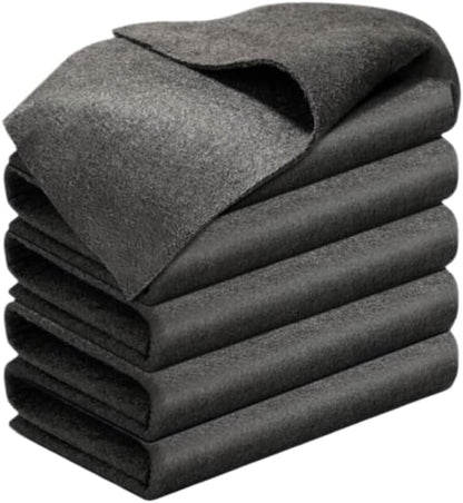 Thickened Magic Cleaning Cloth, 2025 New Magic Cleaning Cloths for Glass, Reusable Microfiber Cleaning Cloth Lint Free Streak Free Rags for Windows Mirrors Cars Kitchen Home Use (10, 11.8 × 11.8 in)