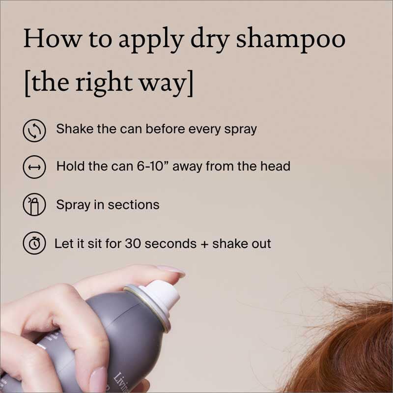 Living Proof Perfect Hair Day Dry Shampoo – Absorbs Oil, Sweat, Odor, Cleans Hair, Fresh Scent, Detoxifies Scalp for Women and Men