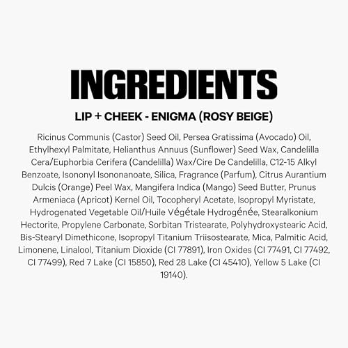 Milk Makeup Lip + Cheek Stick – Multi-Use Cream Blush + Lip Color with Mango Butter, Avocado Oil + Apricot Oil – Hydrating, Buildable, Long-Lasting, Vegan Formula – Werk, 0.21 oz