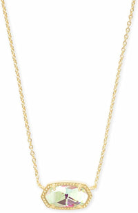Kendra Scott Elisa Pendant Necklace for Women, Fashion Jewelry, 14k Gold-Plated