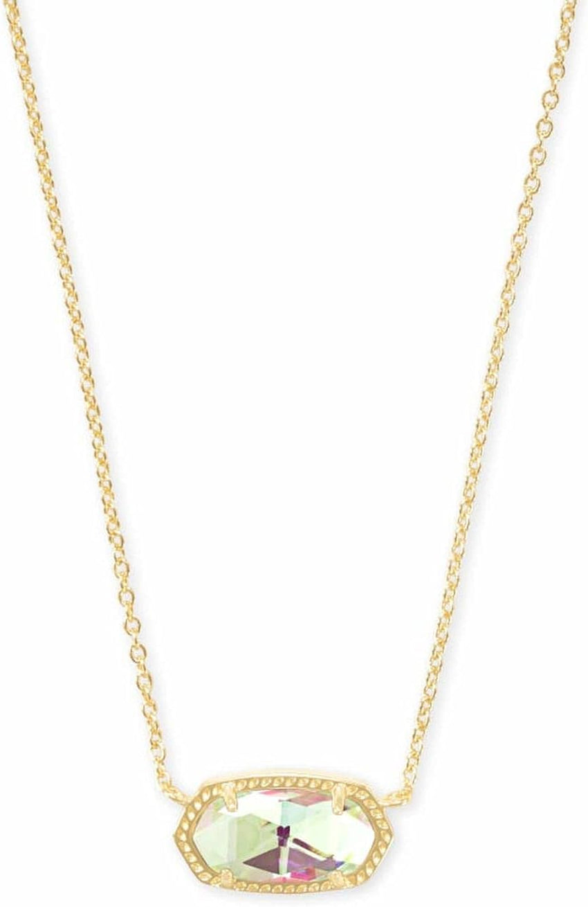 Kendra Scott Elisa Pendant Necklace for Women, Fashion Jewelry, 14k Gold-Plated