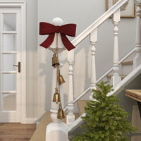 Deco 79 Rustic Metal Cowbell Decorative Bells, 4" x 3" x 29.01", Gold