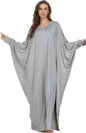 Boedaty Women Soft Muslim Prayer Dress Abaya Islamic Ramadan Full of Elasticity Garment Dubai Robe