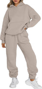 Trendy Queen Sweatsuits Women 2 Piece Outfit Two Piece Lounge Sets Hoodies and Sweatpants Fall Fashion Clothes 2025 Tracksuit