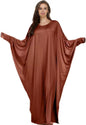 Boedaty Women Soft Muslim Prayer Dress Abaya Islamic Ramadan Full of Elasticity Garment Dubai Robe