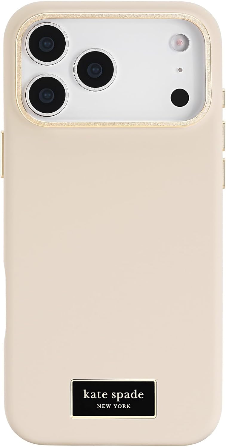 kate spade new york iPhone 17 Pro Max Case - Compatible with MagSafe - Designer Phone Case - Tortoise