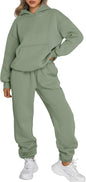 Trendy Queen Sweatsuits Women 2 Piece Outfit Two Piece Lounge Sets Hoodies and Sweatpants Fall Fashion Clothes 2025 Tracksuit