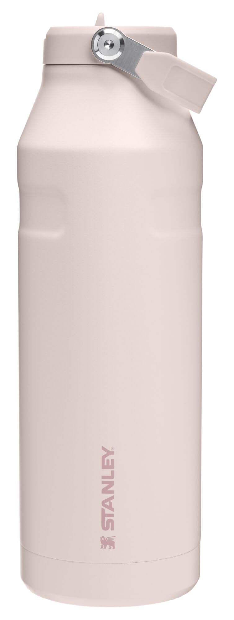 Stanley IceFlow Flip Straw 2.0 Water Bottle 24 oz | Built-In Straw for Travel and Sports | Lightweight and Leak Resistant | Insulated Stainless Steel | BPA-Free | Prickly Pear