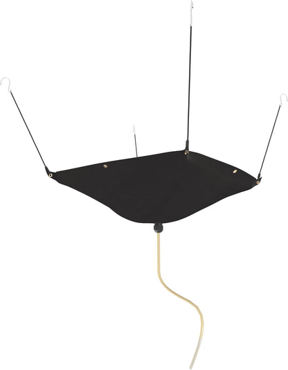 Ceiling Roof Leak Drip Diverter Tarp Heavy Duty Rain Diverter Kit for Roof with Drainage (3' * 3' Khaki)