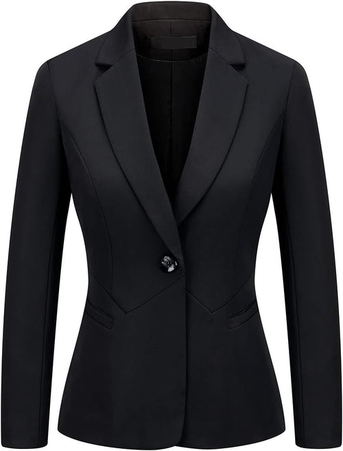 MODFUL Women's 2 Piece Business Suit Pant Set Slim Fit One Button Blazer Jacket Lady Work Suit for Office