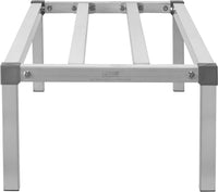 VEVOR Aluminum Dunnage Rack, 48” x 20” Commercial Food Floor Rack, 12” Off the Floor, 1000 lbs Capacity All-Welded Aluminum Storage Rack, for Storage in Restaurants, Kitchens, Garages and Vehicles