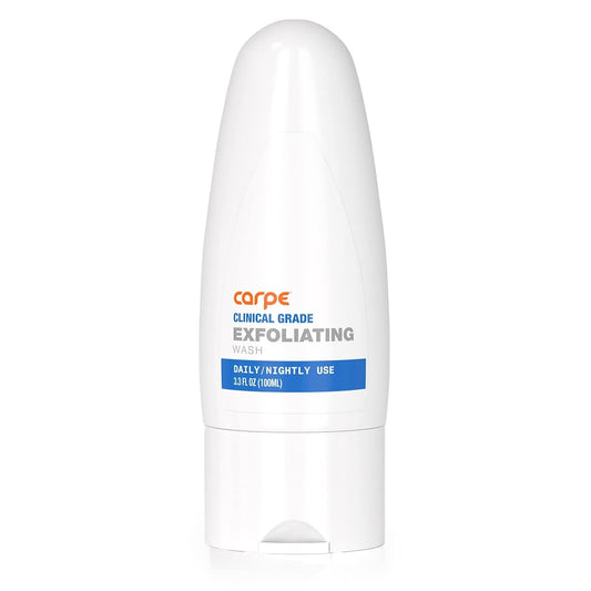 Carpe Exfoliating Underarm Scrub with Odor Protection, Underarm Exfoliator to Improve Deodorant Performance - Energizing Minty Fresh Smell - Armpit Scrub for Women and Men
