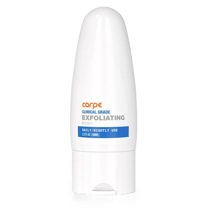 Carpe Exfoliating Underarm Scrub with Odor Protection, Underarm Exfoliator to Improve Deodorant Performance - Energizing Minty Fresh Smell - Armpit Scrub for Women and Men