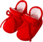 Baby Booties Newborn Fleece First Walking Shoes Non-Slip Sole Slippers Cozy Warm Booties for Infant Toddler Boys Girls