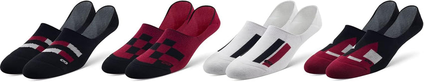 Pair of Thieves Men’s No Show Liner Socks, 4 Pack, Low-Cut Invisible Socks with Silicone Gripper, AMZ Exclusive