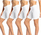 wirarpa Women's Cotton Boy Shorts Underwear Anti Chafing Soft Biker Short Plus Boy Shorts Panties 4 Pack