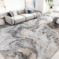 5x7 Area Rugs for Living Room, Modern Abstract Rug for Bedroom, Contemporary Machine Washable Rug, Large Stain Resistant Carpet for Dining Room Playroom Home Office, Pet & Kids Friendly - 7DAY'S