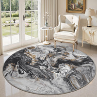 5x7 Area Rugs for Living Room, Modern Abstract Rug for Bedroom, Contemporary Machine Washable Rug, Large Stain Resistant Carpet for Dining Room Playroom Home Office, Pet & Kids Friendly - 7DAY'S